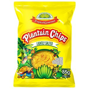 Tropical Gourmet Kochbananen Chips 85g Salted