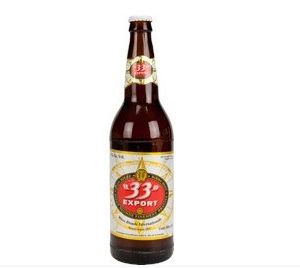 "33" Exportbier Kamerun- "33" Export Beer Cameroon 5% Alc. 650ml