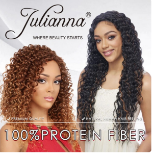 Ombre Lockiges Kanekalon Haar – Boho Braids / Curly Braiding Hair – Proteinfaser 300g