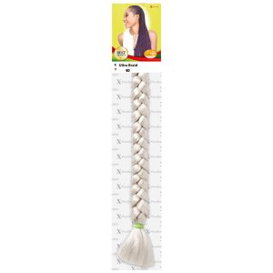 X-Pression Ultra Braid Colour 60 – Kräftiges Weiß / Pure White – Synthetisches Flechthaar