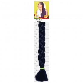 X-Pression Ultra Braid Colour DK Blue – Kräftiges Dunkelblau – Synthetisches Flechthaar / Braiding Hair