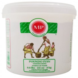 MP Pounded Yam – Instant Yam Fufu / Yam-Mehl im Eimer – 4 kg