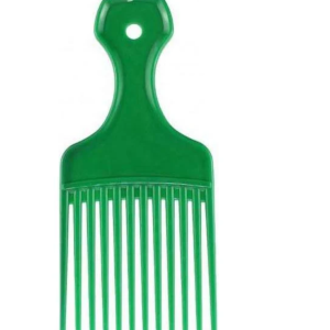 Afro-Kamm / Afro Pick – Breitzahnkamm für Afro Hair, Locken & krauses Haar – Peigne pour Cheveux Afro