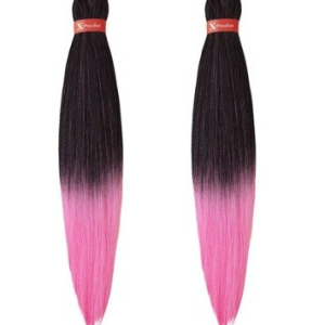 X-PRESSION ULTRA BRAID HAIR NATÜRLICHES 2X #T1B/PINK