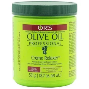 ORS Olive Oil Professional Creme Relaxer Normal 531 g – Haarglättungscreme für kontrolliertes Glätten & Pflege