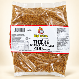 Bigi Mama Thiéré Lalo – Senegalesischer Hirse-Couscous mit Lalo – 400 g