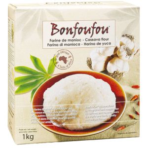 Bonfoufou Cassava Flour – Farine de Manioc (Maniokmehl) für Fufu & Afrikanische Gerichte