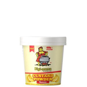 Bigi Mama Bananen-Custard-Pulver / Banana Custard Powder – 400 g
