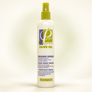 Profix Organics Olive Oil Braids Spray – Pflegespray für Braids, Twists & Locs – 355 ml