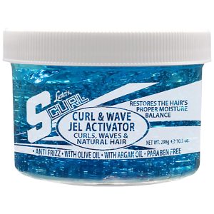 Luster’s S-Curl Wave Gel Activator – Locken- & Wellen-Aktivator Gel – Blue – 10.5 oz / ca. 298 g